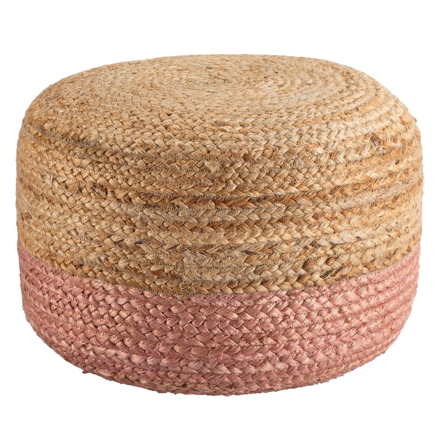 Most Up To Date Jaipur Saba Oliana Jute Pouf In 2021 (Photo 1 of 10)