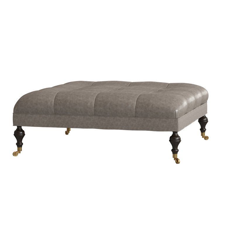 Perigold With Regard To Bronze Steel Tufted Square Ottomans (View 1 of 10)