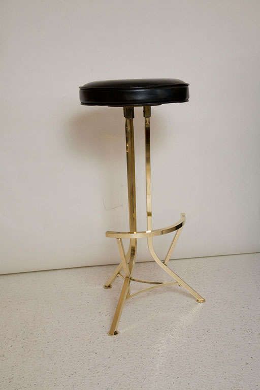 Preferred Espresso Antique Brass Stools For Pair Of Vintage Modernist Brass Bar Stoolsseng Chicago At 1stdibs (View 3 of 10)