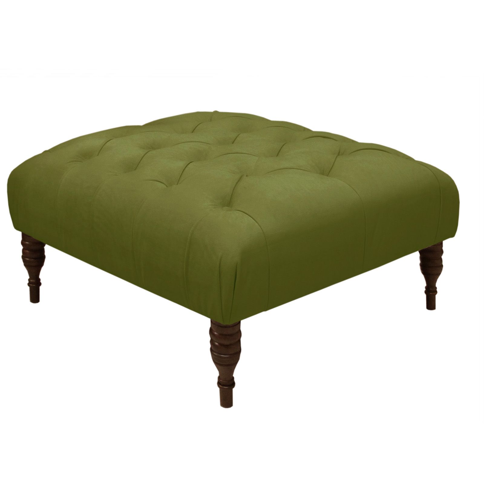 Recent Velvet Tufted Cocktail Ottoman – Ottomans At Hayneedle Intended For Fabric Tufted Square Cocktail Ottomans (View 5 of 10)