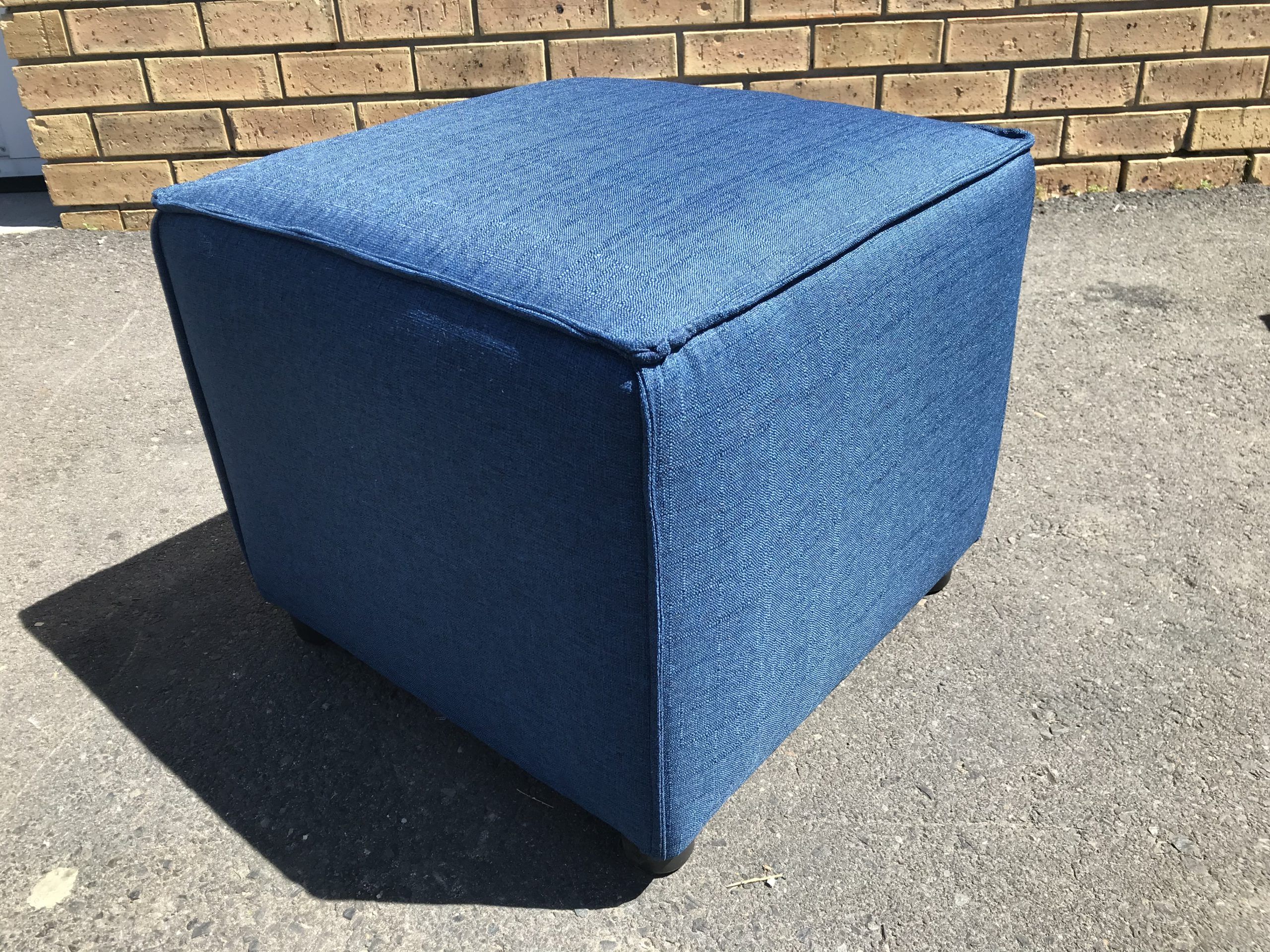 Square Ottoman Available In Many Colors – Home Furniture Cape Town For 2018 Multi Color Fabric Square Ottomans (View 6 of 10)