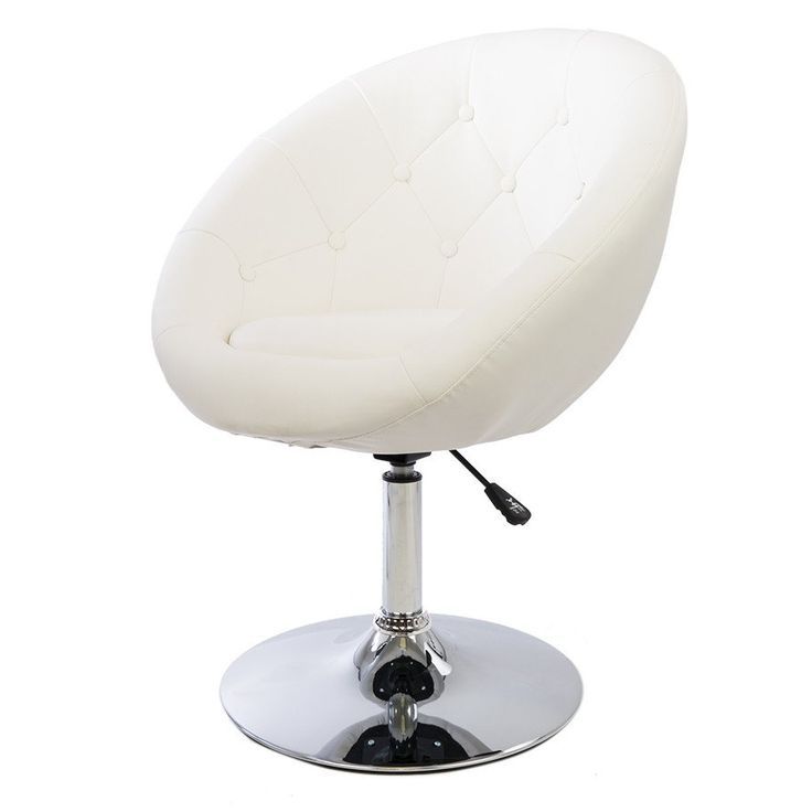 Vanity Chair, Vanity Seat Regarding Favorite White And Clear Acrylic Tufted Vanity Stools (View 9 of 10)