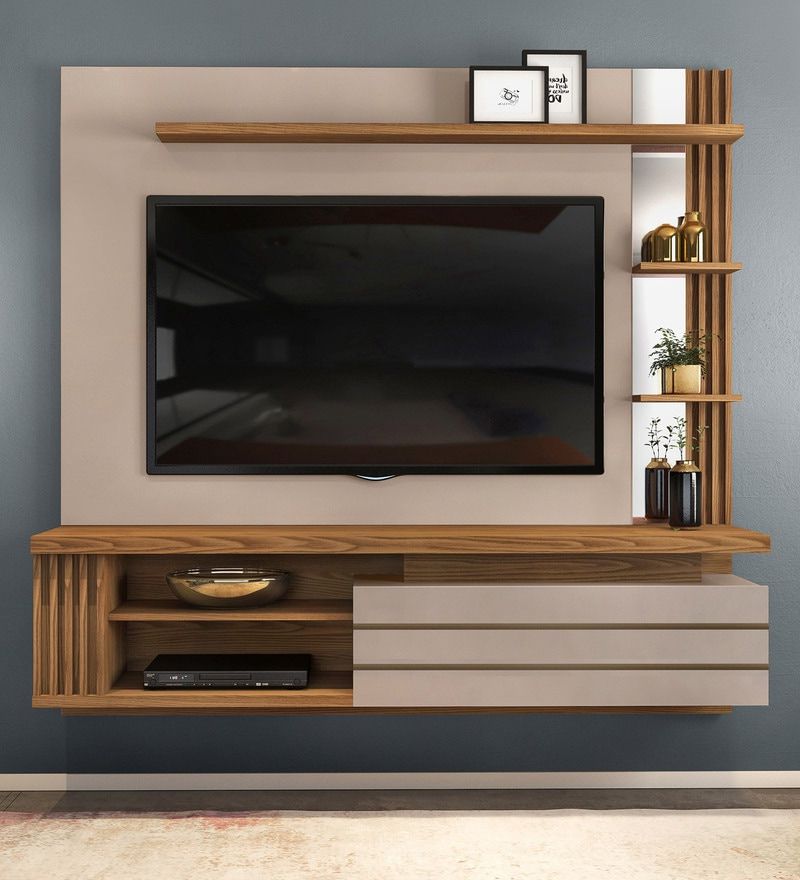 2017 Drum Shaped Tv Stands With Regard To Buy Marin Wall Mounted Tv Unit For Tvs Upto 55\ In Griz & Carvalho Nobre  Finishcolibri Online – Tv Units – Tv Units – Furniture – Pepperfry  Product (View 3 of 10)