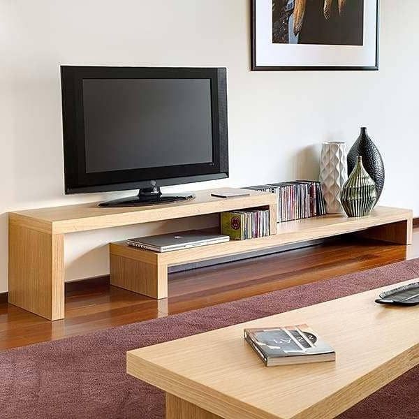 2017 Shape Adjustable Tv Stands Inside Cliff, 120 + 120 Modularity Is Always An Asset (View 6 of 10)