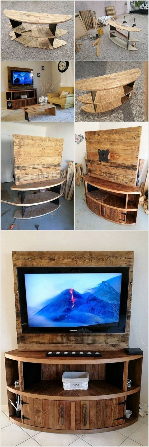 Drum Shaped Tv Stands In Widely Used Pin On Woodworking (View 2 of 10)