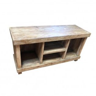 Etnicart Throughout Famous Solid Teak Wood Tv Stands (View 2 of 10)