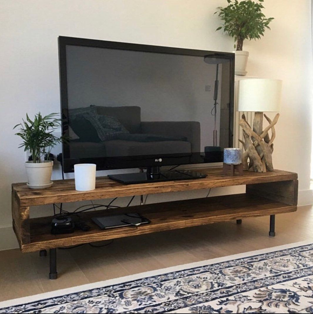 Favorite Reclaimed Wood Tv Stand/cabinet 47cm High – Etsy Italia Regarding Reclaimed Wood Tv Stands (View 1 of 10)
