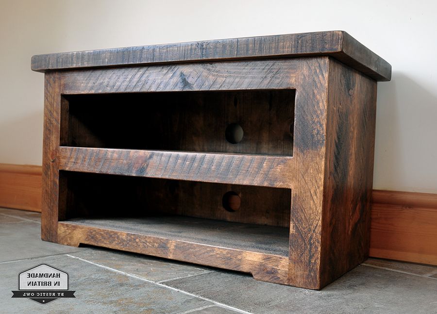 Latest Chunky Plank Tv Stand – Rustic Owl With Plank Tv Stands (View 3 of 10)