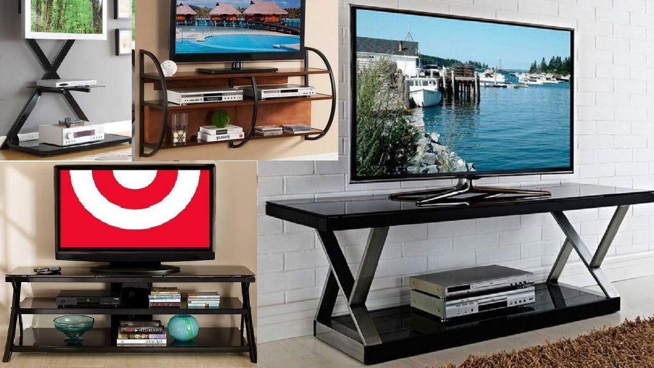 Metal Base Tv Stands In Well Known Modern Creative Metal Frame Tv Stand Design Ideas / Metal Frame Tv Cabinet  Design Ideas – Youtube (Photo 6 of 10)