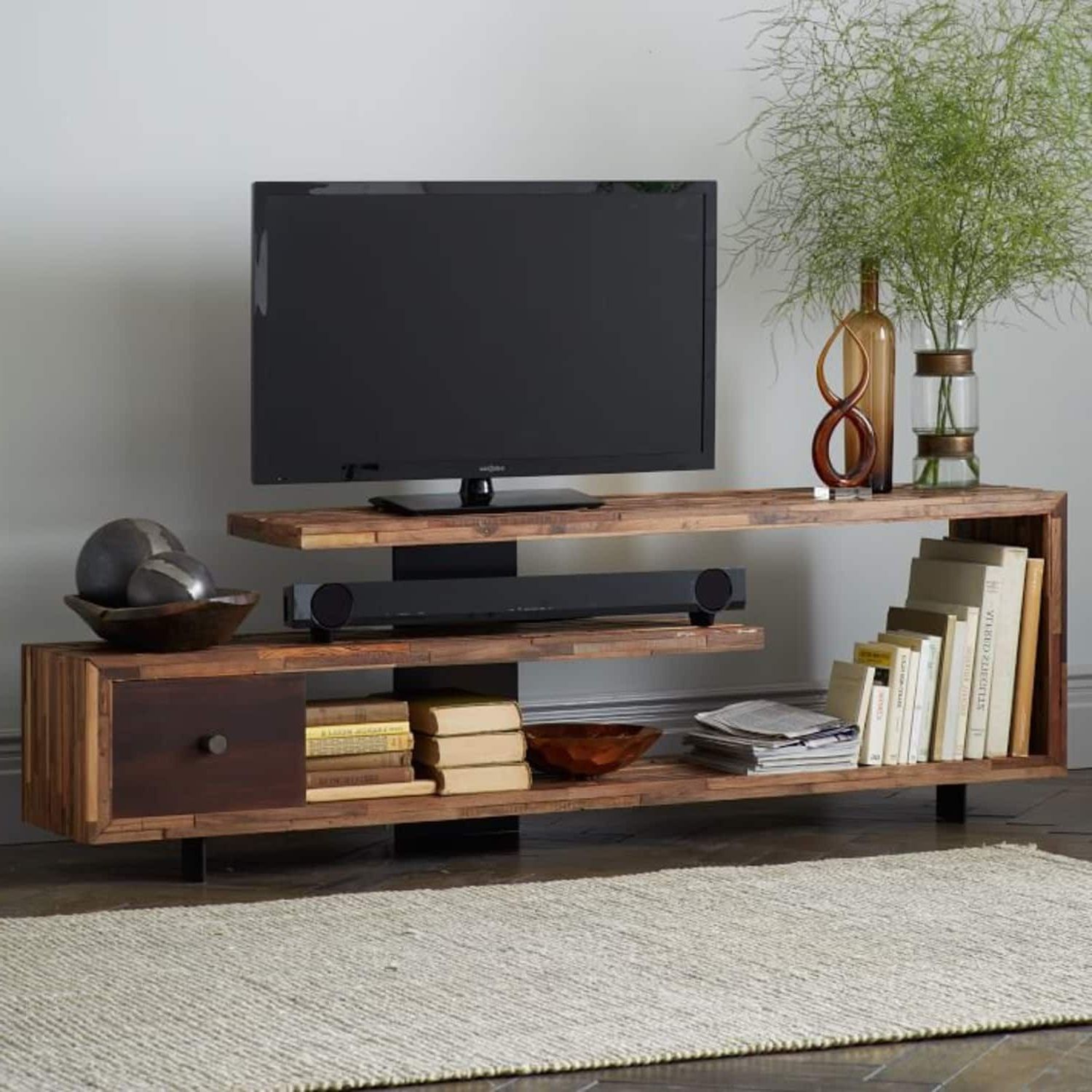 Open Shelf Tv Stand – Ideas On Foter Regarding Most Recent Tv Stands With Shelf (View 2 of 10)