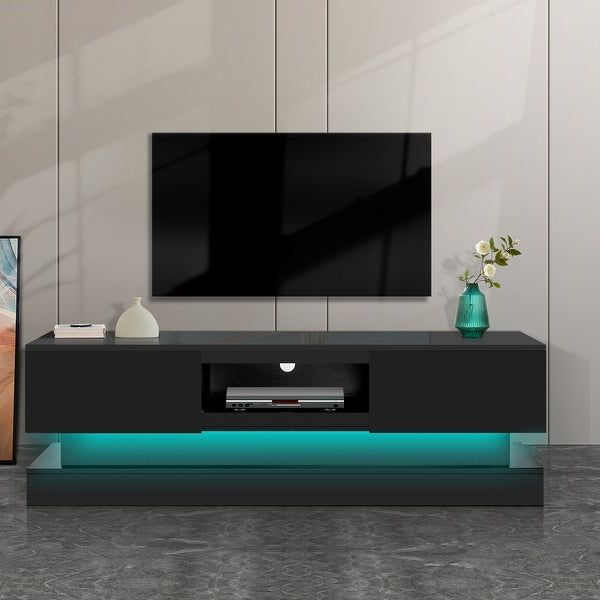 Our Best Living Room Furniture  Deals Within Favorite Black Accent Tv Stands (View 4 of 10)