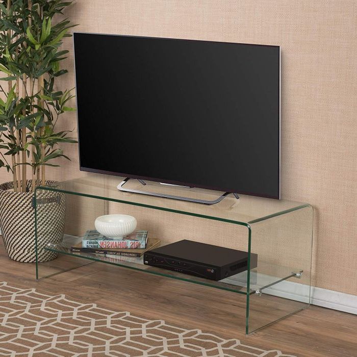 Stainless Steel And Acrylic Tv Stands Inside Newest 22 Best Media Stands  (View 3 of 10)