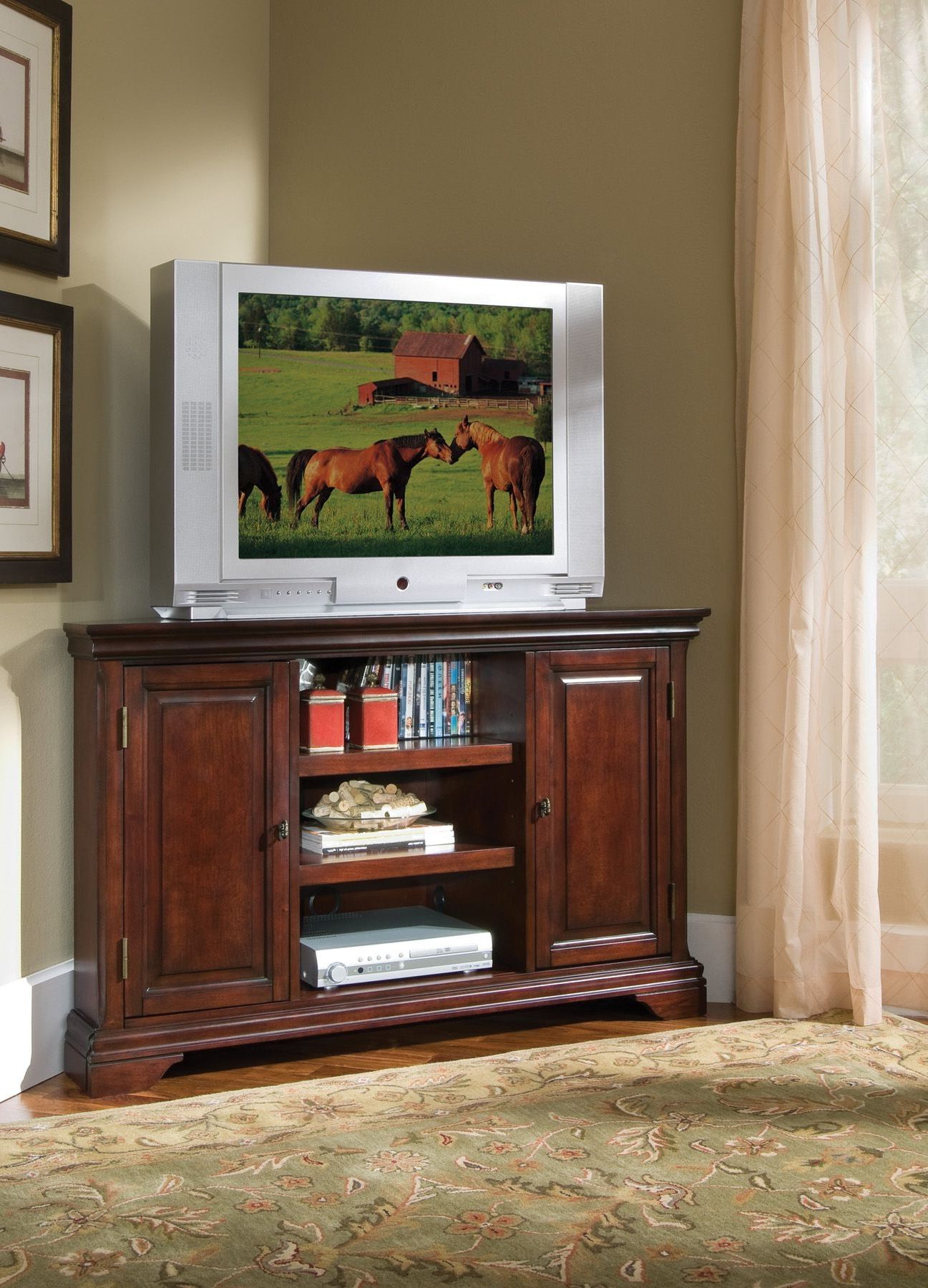 Tv Stands Cherry – Ideas On Foter Within Latest Dark Cherry Tv Stands (View 8 of 10)