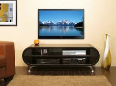 Well Known Modern Round Tv Stands Regarding 17 Tv Console Ideas (View 8 of 10)