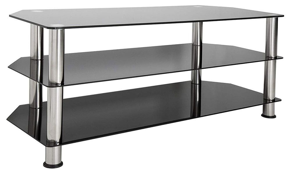 Well Known Tempered Glass Tv Stands In Glass Flat Screen Tv Stand Guide (View 9 of 10)