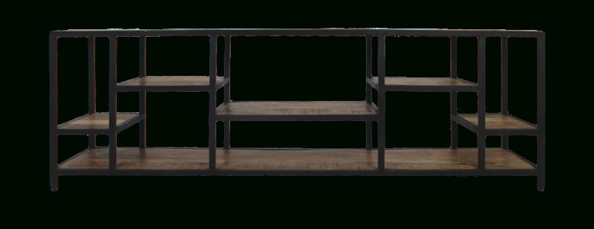 Well Known Tv Stand Levels – Mango Wood/iron – Sideboards & Tv Stands – Henk Schram  Meubelen Regarding Iron Tv Stands (View 1 of 10)