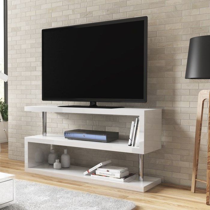 White Tv Stands, Tv Stand And Coffee Table, Modern Tv Stand Regarding Well Liked Modern Geometric Tv Stands (View 2 of 10)