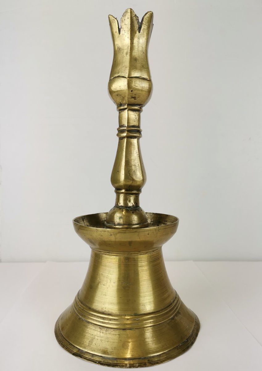 Antique Brass Ottomans Inside Most Current Ottoman Candlestick, 16th Century (View 4 of 10)