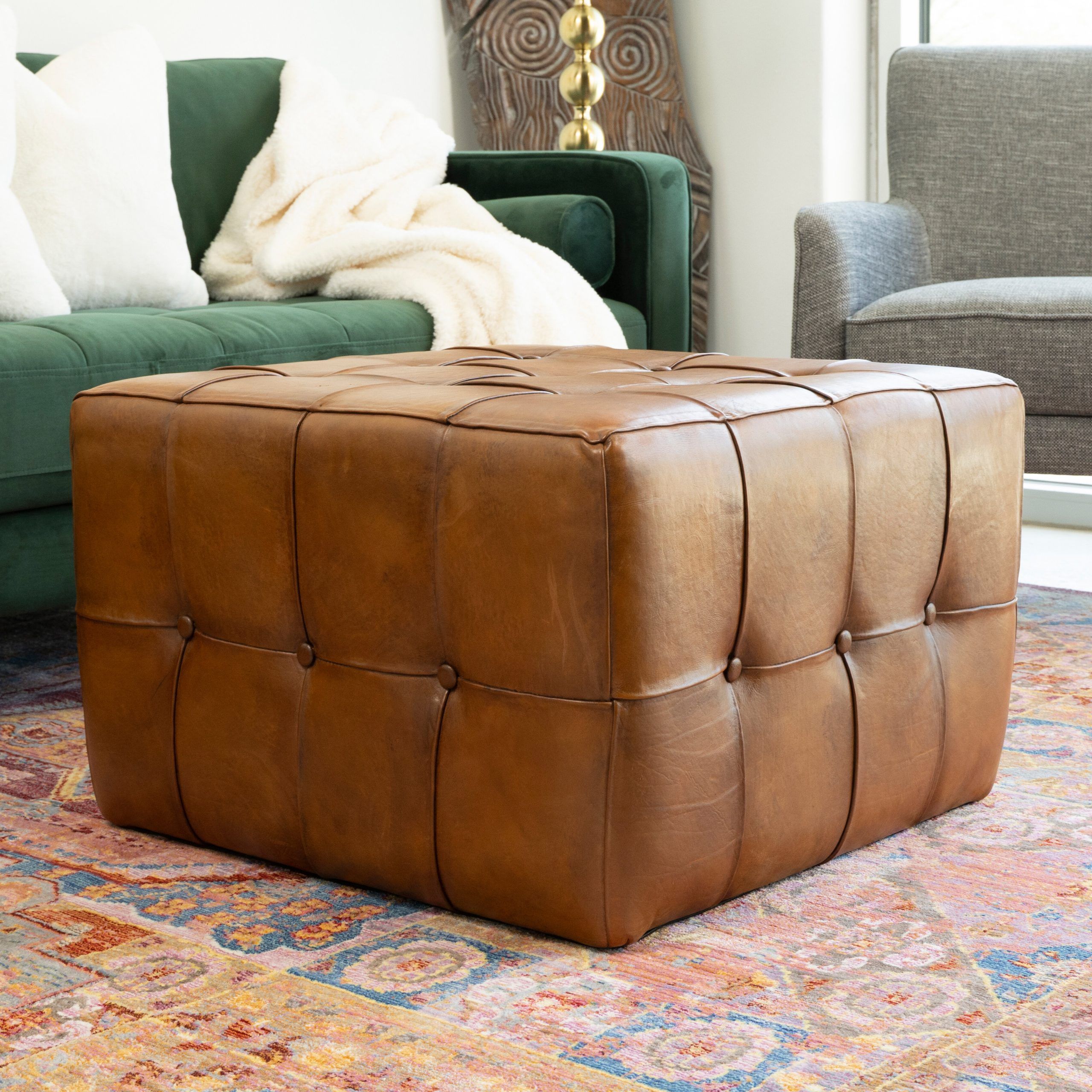 Black Leather Wrapped Ottomans With Best And Newest Wayfair (View 10 of 10)