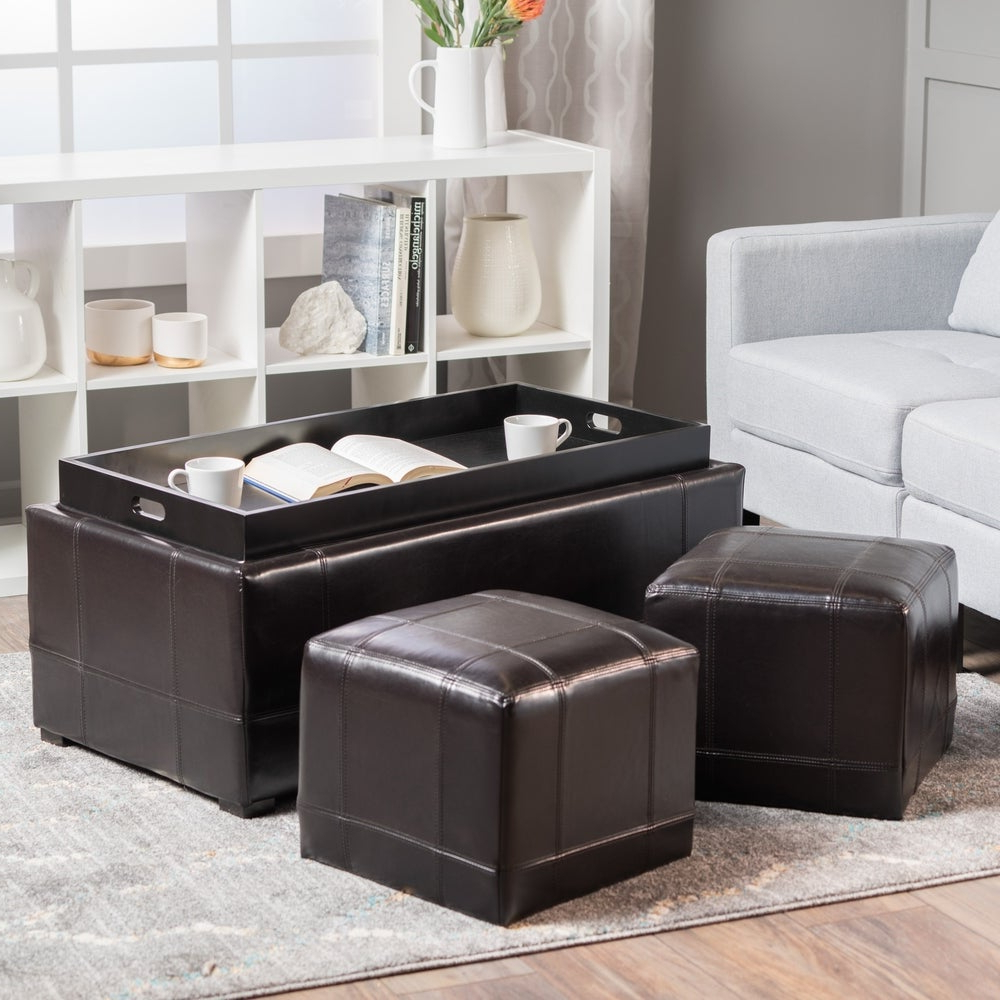 Buy Tray Top Ottomans & Storage Ottomans Online At Overstock (Photo 2 of 10)