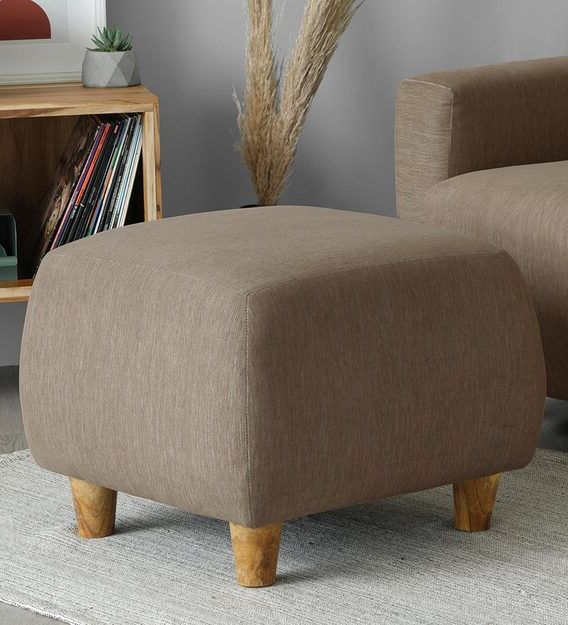 Coconut Ottomans With Regard To Well Liked Buy Yolo Ottoman In Coco Brown Coloursleepyhead Online – Ottomans –  Seating – Furniture – Pepperfry Product (View 5 of 10)