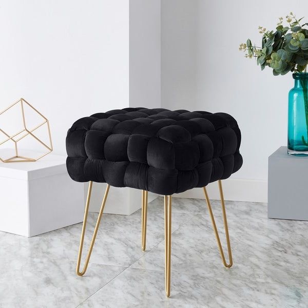 Favorite Black Ottomans In Buy Black Ottomans & Storage Ottomans Online At Overstock (View 5 of 10)