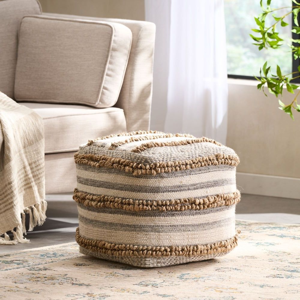 Latest Natural Ottomans Regarding Buy Natural Ottomans & Storage Ottomans Online At Overstock (View 1 of 10)
