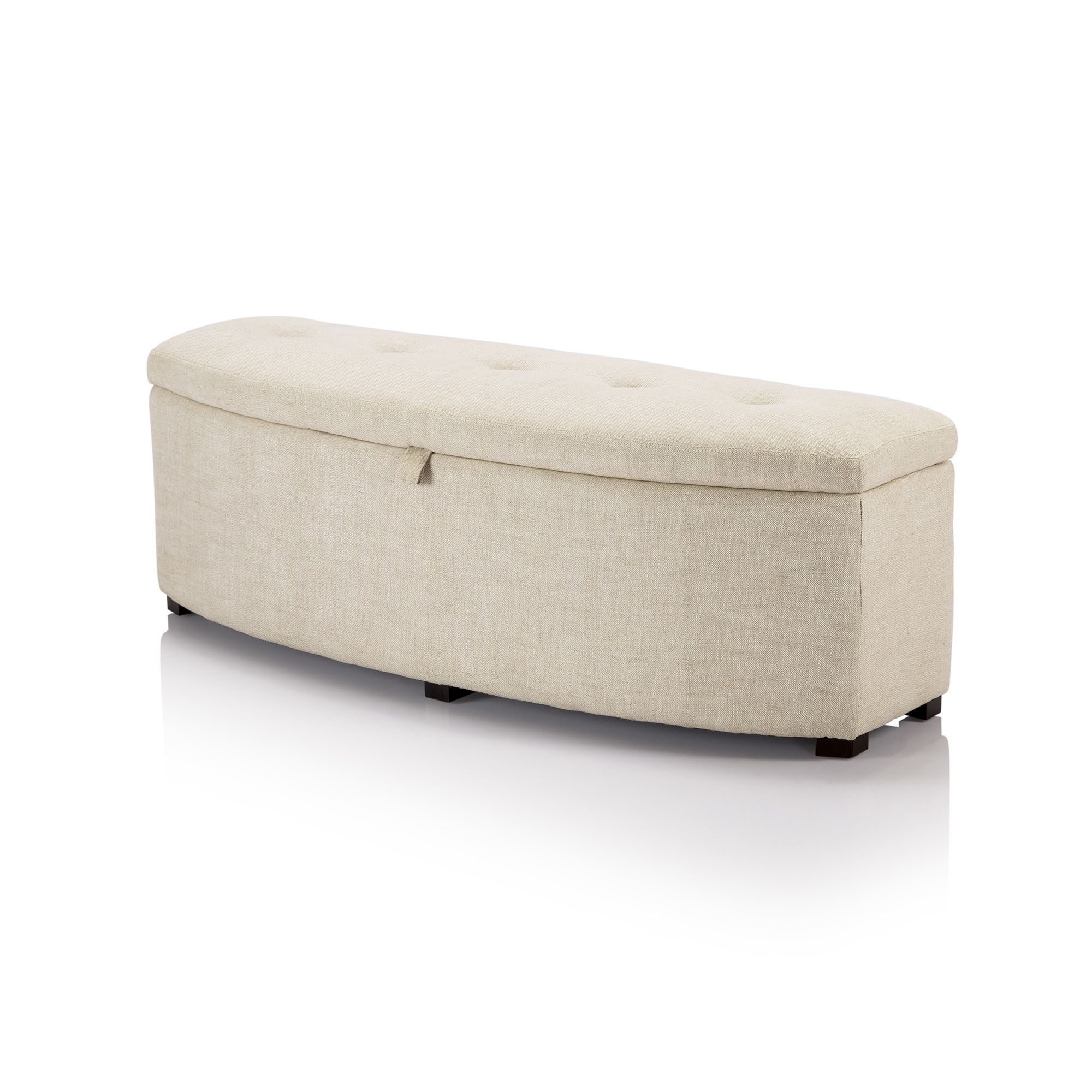 Most Popular Coconut Ottomans With Regard To Shop The Crescent Storage Ottoman Online In Australia (View 4 of 10)
