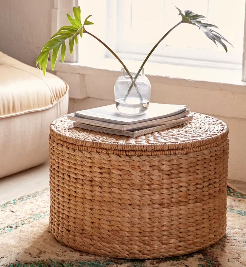Newest 12 Rattan Ottomans With Storage Intended For Rattan Ottomans (View 1 of 10)