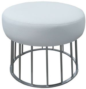 Tlsdesign With Current Ottomans With Caged Metal Base (View 9 of 10)