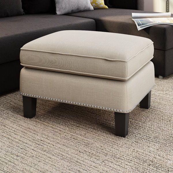 Well Known Studded Ottoman (View 10 of 10)