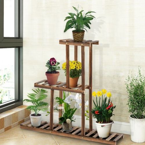 32 Inch Plant Stands Regarding Recent 32 Inch Plant Stand Rack 3 Tier Indoor&outdoor Multiple Flower Pot  Holder Shelf (View 2 of 10)