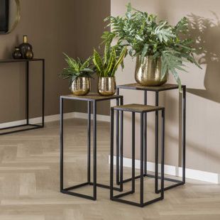 Fashionable Bronze Plant Stands & Telephone Tables You'll Love (Photo 4 of 10)