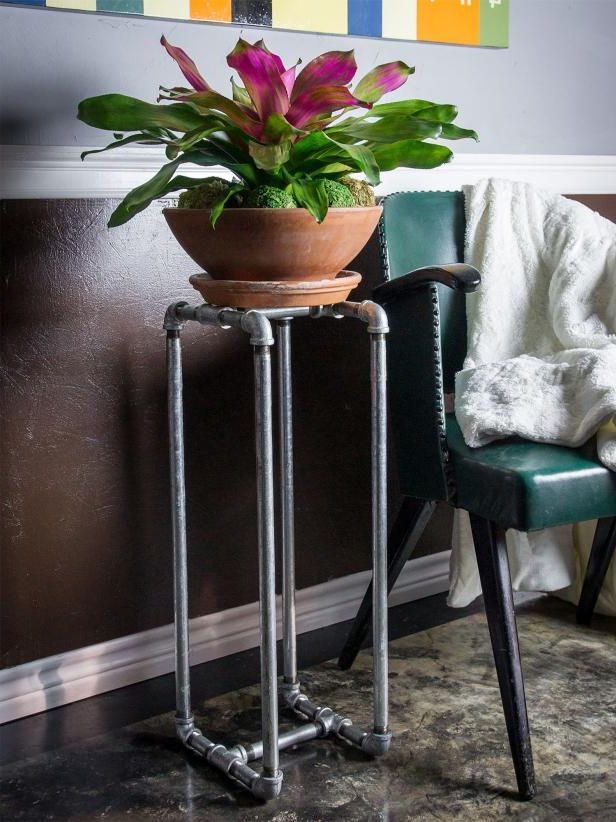 Industrial Plant Stands Pertaining To Recent Make A Diy Plant Stand (View 4 of 10)