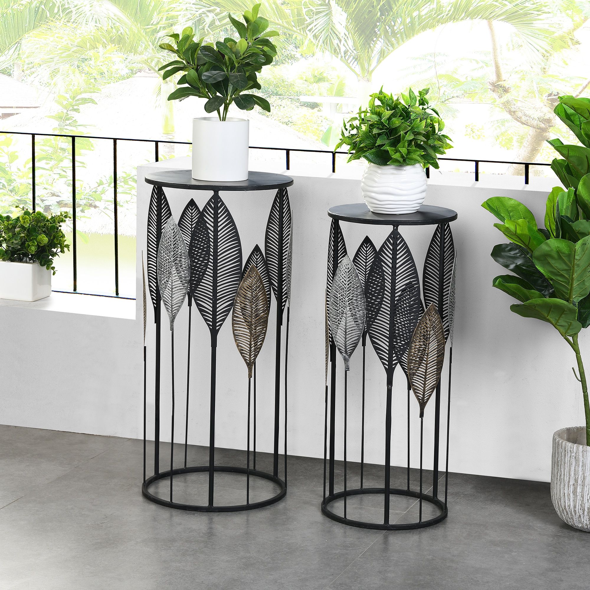 Iron Plant Stands Pertaining To Popular Firstime 27.5 In H X  (View 10 of 10)