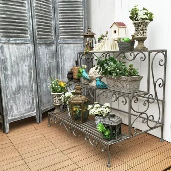 Most Current Wrought Iron Plant Stands Inside Nature Spring Nature Spring Plant Stands H X 12 In W Black Indoor/outdoor  Round Wrought Iron Plant Stand In The Plant Stands Department At (View 8 of 10)