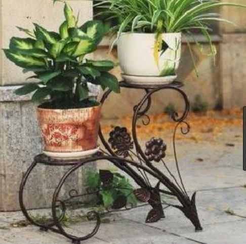 Most Popular Wrought Iron Planter Stand At Rs  (View 10 of 10)