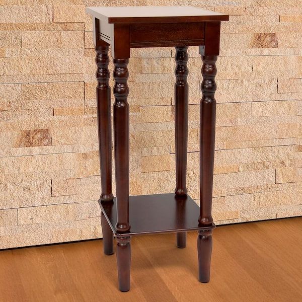 Most Recently Released Cherry Pedestal Plant Stands Regarding Oriental Furniture 11.75 In (View 6 of 10)
