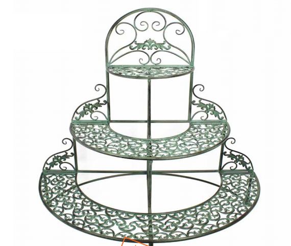 Plant Stand – Deluxe Semi Circle – Metal – Perth, Wa – Online Garden Centre Within Trendy Deluxe Plant Stands (View 9 of 10)