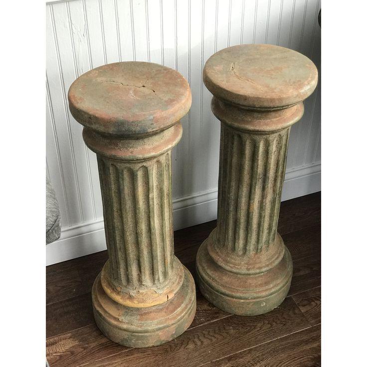Plant Stand, Terra Cotta Plant, Pillars Within Trendy Pillar Plant Stands (View 1 of 10)