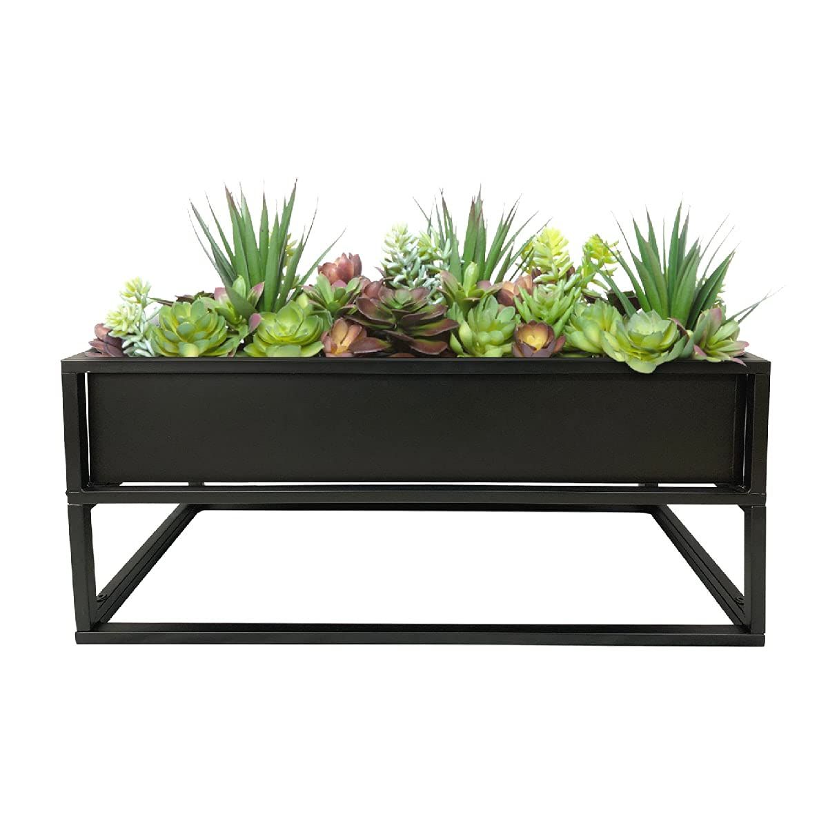 Plant Stands With Flower Box For Preferred Amazon : Cocoyard Modern Elevated Metal Planter Box – Made Durable And  Resilient Metal – Indoor Outdoor Plant Stand – Ideal For Garden Decor,  Backyard And Patio Decor : Patio, Lawn & Garden (View 6 of 10)