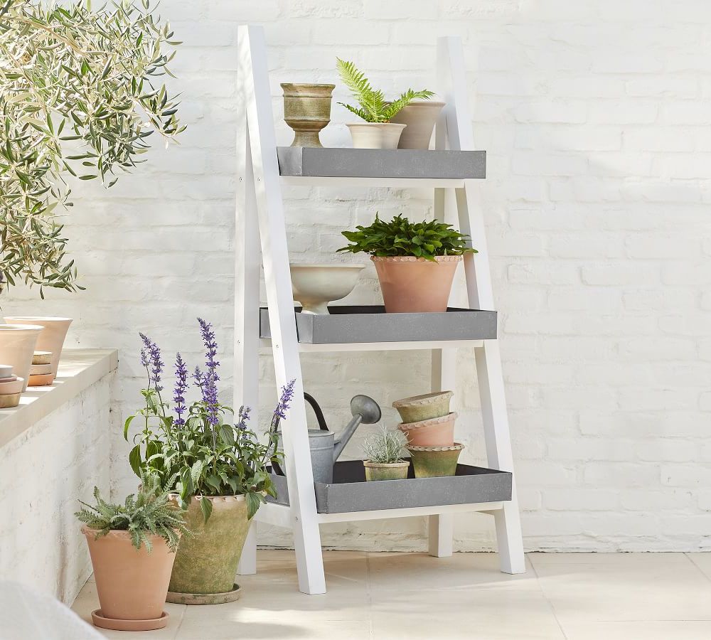 Popular Three Tiered Plant Stands Within Parker Three Tier Plant Stand (View 7 of 10)