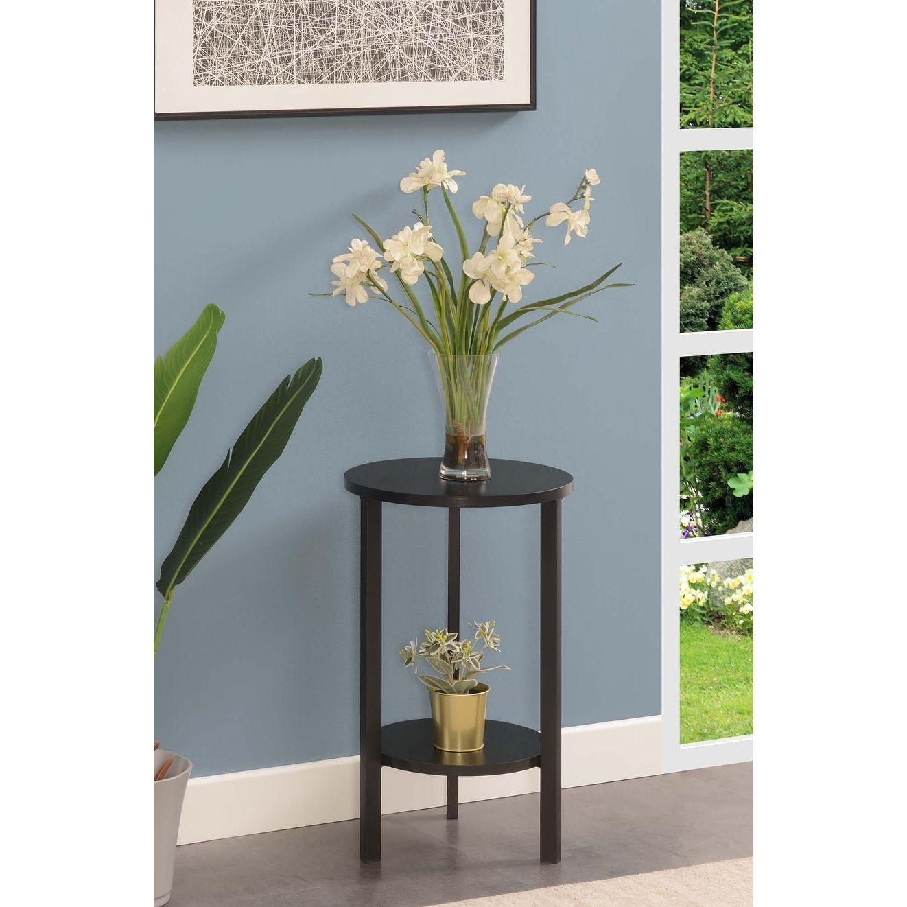 Porch & Den Alexandria 24 Inch 2 Tier Plant Stand – On Sale – Overstock –  16372212 Pertaining To Newest 24 Inch Plant Stands (View 1 of 10)