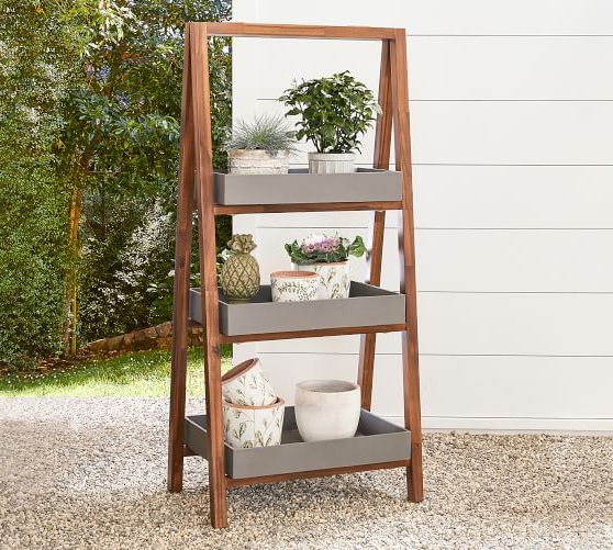 Pottery Barn Regarding Most Recent Three Tiered Plant Stands (View 1 of 10)