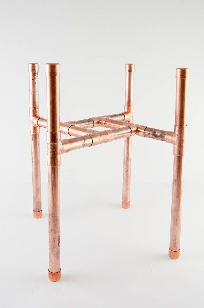 Well Liked Copper Plant Stands For Simple Diy Copper Plant Stand (View 6 of 10)