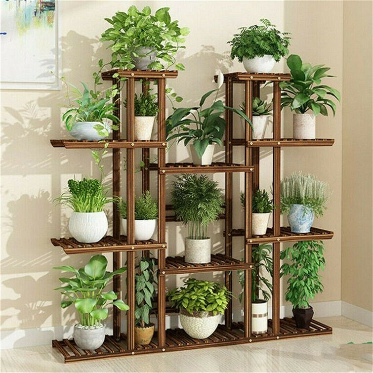 Wide Plant Stands Pertaining To Well Known Lark Manor Large Multi Tier Plant Stand & Reviews (View 2 of 10)