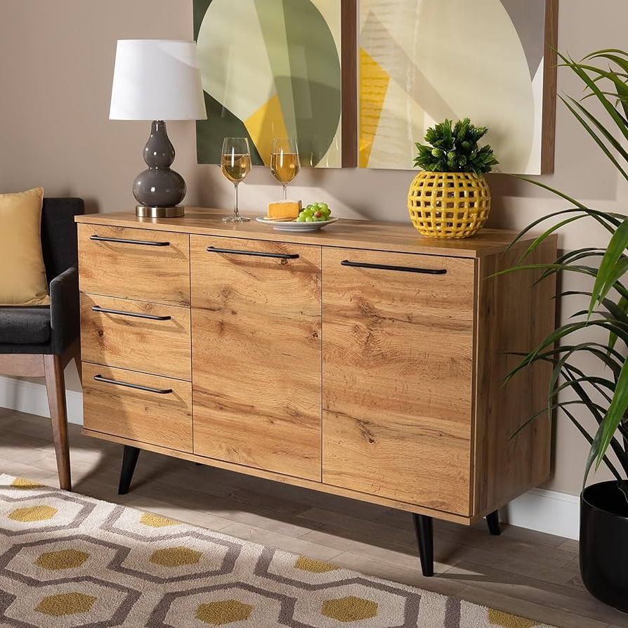 Featured Photo of 10 Ideas of Brown Finished Wood Sideboards