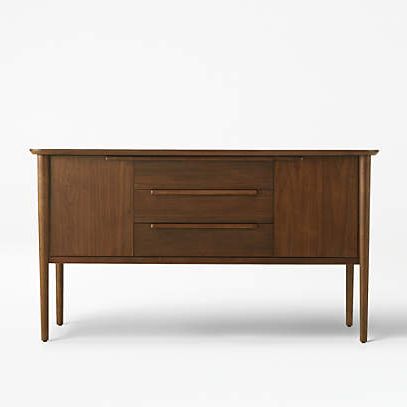 Most Recent Tate Walnut Midcentury Sideboard + Reviews (View 2 of 10)