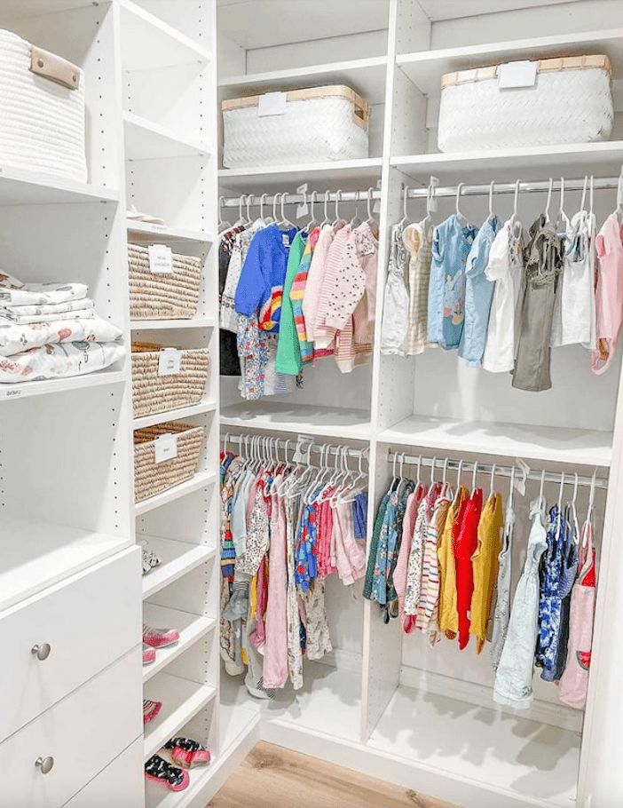 Baby Clothes Wardrobes With Regard To Best And Newest 20 Smart Ways To Organize Baby Clothes (Photo 1 of 10)