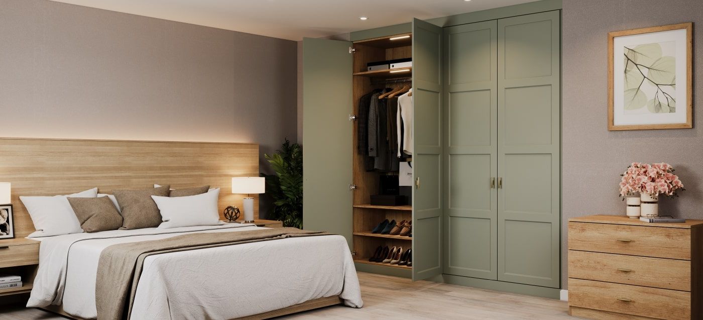 Built In Wardrobes In Most Current Made To Measure Fitted Wardrobes In Just 4 Weeks – Diy Or Fitted Nationwide (Photo 2 of 10)